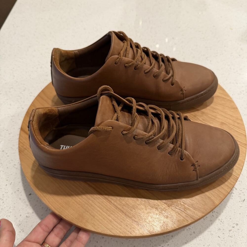 Thursday Sneaker Men 8.5 Premier Low Top Hickory Vachetta Brown Leather Casual